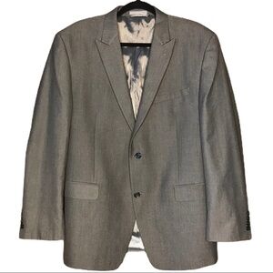 Joe Joseph Abboud‎ Mens Gray Sport Suit Jacket 44R